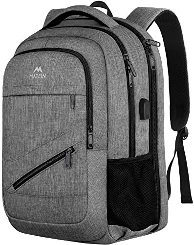 MATEIN Zaino Viaggio per PC Portatile,Zaino Porta con Caricatore...