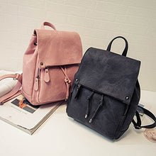 Carica l'immagine nel visualizzatore di Gallery, SPEEDEVE Zaino Pelle Donna Borsa a Zainetto da Viaggio Blu