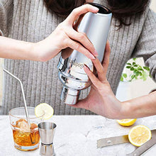 Carica l&#39;immagine nel visualizzatore di Gallery, Godmorn Cocktail Shaker Set,14 + 1 Pezzi Kit da Barman in Acciaio Inox,Set... - Ilgrandebazar