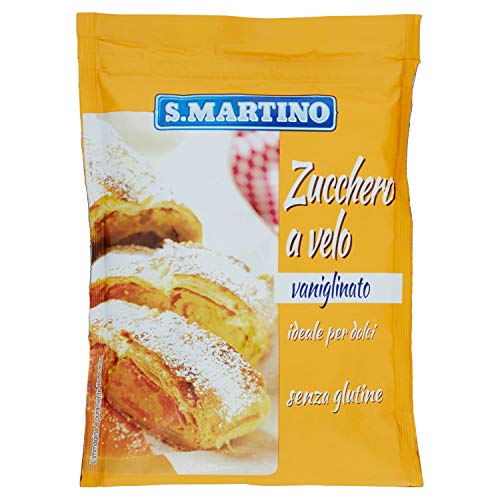 S.Martino - Zucchero a Velo Vanigliato Senza Glutine - Busta 125G