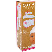 Carica l&#39;immagine nel visualizzatore di Gallery, Dolls World- Lettino da Campeggio per Bambole Fino a 56 cm, 08126 - Ilgrandebazar