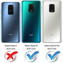 Carica l'immagine nel visualizzatore di Gallery, COODIO Custodia per Xiaomi Redmi Note 9 PRO, in Pelle Nero