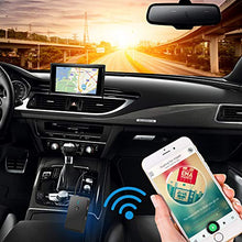 Carica l&#39;immagine nel visualizzatore di Gallery, Trasmettitore Ricevitore Bluetooth 5.0, 2 in 1 Adattatore Nero