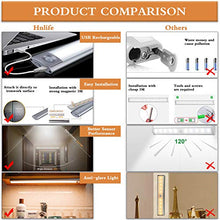 Carica l&#39;immagine nel visualizzatore di Gallery, Luci Armadio con Sensore Ricaricabile 33 LED 4 Modalità 24CM, Bianco A - Ilgrandebazar