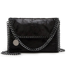 Carica l&#39;immagine nel visualizzatore di Gallery, Valleycomfy Borsa da donna a tracolla elegante a Nero