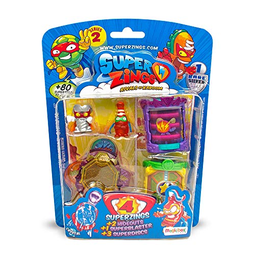 Superzings - Pacchetto Hideout Playset con Figure, Serie 2, Modelli assortiti - Ilgrandebazar