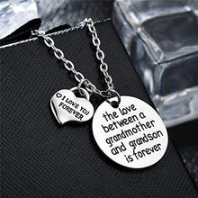 Carica l'immagine nel visualizzatore di Gallery, Blerameng - Collana con Ciondolo The Love Between a Grandmother And Grandson... - Ilgrandebazar