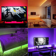 Carica l&#39;immagine nel visualizzatore di Gallery, LED TV Retroilluminazione, 2.5m Striscia RGB USB alimentata... - Ilgrandebazar