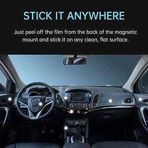 Calamite per cellulare auto, Supporto telefono auto con Placche 1 pack