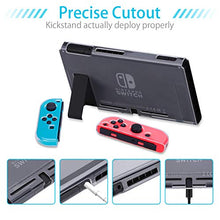 Carica l&#39;immagine nel visualizzatore di Gallery, HEYSTOP Custodia per Nintendo Switch, Cover Protettiva TPU-Trasparente