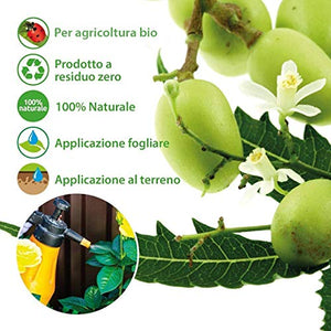bio A.L.T Olio di Neem 250 ml Insetticida, Repellente, Disinfettante Bio...