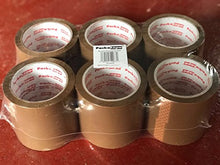 Carica l'immagine nel visualizzatore di Gallery, Packatape 12 Rotoli Da 48Mm X 66M Di Marrone Nastro Adesivo Per Imballaggi...