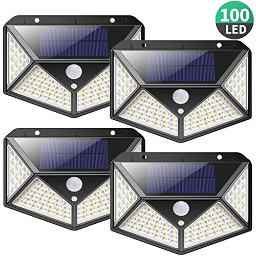 Luce Solare LED Esterno,【2200mAh-Risparmio Energetico】100LED Lampade Solari... - Ilgrandebazar