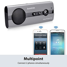 Carica l&#39;immagine nel visualizzatore di Gallery, Avantree 10BS - Kit Vivavoce Bluetooth per Auto con Accensione automatica...