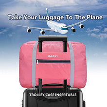 Carica l'immagine nel visualizzatore di Gallery, BAGZY Grande Pieghevole Borsone da Viaggio Leggero Palestra Valigia Baby Rosa
