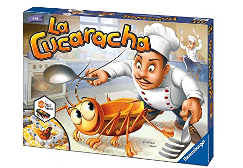 Ravensburger 22228 La Cucaracha, Gioco da Tavolo, per 2-4 Multicolour