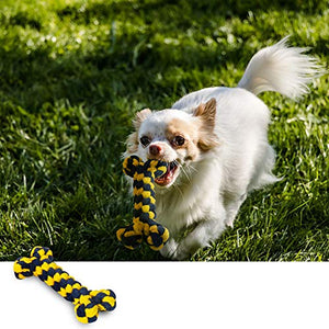 ZIIDOO Set di Giocattoli per Cani, Corda da Masticare, Frisbee, Palla che... - Ilgrandebazar