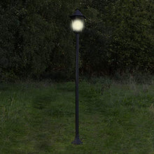 Carica l&#39;immagine nel visualizzatore di Gallery, Smartwares 5000.035 Lampione Ghisa, Lanterna Classica, Alluminio/Vetro, Nero