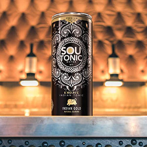 Sou Tonic Gold, Exotic Indian - 33cl (Natural Quinine) [Confezione da...