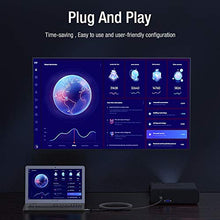 Carica l&#39;immagine nel visualizzatore di Gallery, 4K@60HZ Cavo HDMI 2M, Snowkids Piatto 2.0 ad Altissima Velocità 2m