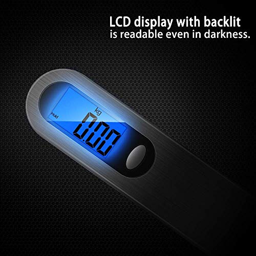 Bilancia Digitale Per Valigie Fino A 50kg - Pesa Bagaglio Con Display LCD - Foto 5