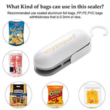 Carica l'immagine nel visualizzatore di Gallery, Mini Sigillatore, Bag Sealer, Sigillatore Termico, portatile della...