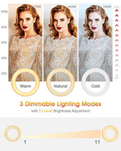 Carica l&#39;immagine nel visualizzatore di Gallery, ELEGIANT Luce per Selfie, ad Anello LED Foto con Clip Telecomando 3...