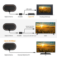 Carica l'immagine nel visualizzatore di Gallery, Bqeel Antenna tv interna per digitale terrestre DTT DVB-T/DVB-T 2 Antenna... - Ilgrandebazar
