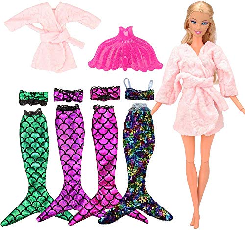 Villavivi Miunana 6 Articoli per 28 - 30 CM / 11.5 Pollici Principessa... - Ilgrandebazar