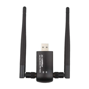 Flybiz Chiavetta WiFi 1200Mpbs, Adattatore USB 3.0 WiFi, Dual Band... - Ilgrandebazar