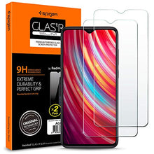 Carica l&#39;immagine nel visualizzatore di Gallery, Spigen, 2 Pezzi, Vetro Temperato Xiaomi Redmi Note 8 PRO, Glas.TR, Durezza... - Ilgrandebazar