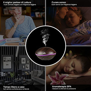 Diffusore Oli Essenziali Infinitoo 500ml Aromi Ultrasuoni... - Ilgrandebazar