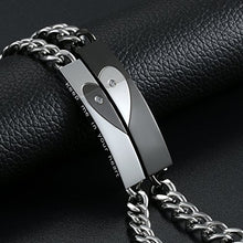 Carica l&#39;immagine nel visualizzatore di Gallery, OIDEA [1 Coppia Bracciale Braccialetto per Lovers in... - Ilgrandebazar