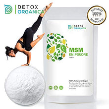 Carica l'immagine nel visualizzatore di Gallery, Detox Organica MSM Polvere 1 kg pura al 99,9% -100% naturale &amp; vegano,...