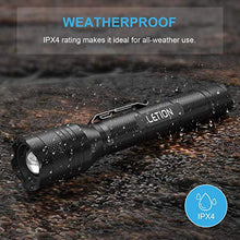 Carica l&#39;immagine nel visualizzatore di Gallery, LETION Torcia LED Potente Ricaricabile con 1500 Lumen IPX4 Impermeabile 5...