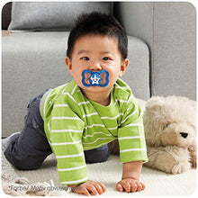 Carica l&#39;immagine nel visualizzatore di Gallery, MAM 217111 - Ciuccio &quot;Air&quot; in lattice per maschietti dai 16 mesi su,...