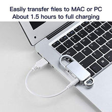 Carica l&#39;immagine nel visualizzatore di Gallery, Registratore vocale, con involucro in metallo e portachiavi, 192 argento-16G