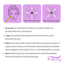 Carica l&#39;immagine nel visualizzatore di Gallery, S-Beauty, dermaroller di alta qualità con 540 aghi, per la cura 0,5 mm