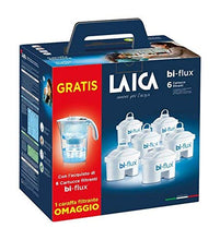 Carica l&#39;immagine nel visualizzatore di Gallery, Laica J996 Kit 6 filtri + Caraffa Filtrante Stream Line, Colori Assortiti - Ilgrandebazar