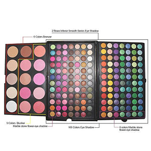 JasCherry 183 Colori Palette Ombretti Ombretto con Blush Fard - Cosmetico... - Ilgrandebazar