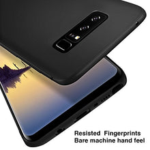 Carica l&#39;immagine nel visualizzatore di Gallery, Infreecs Cover Galaxy Note 8, Silicone Caso Black [Ultra Sottile] Anti Nero - Ilgrandebazar