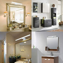 Carica l'immagine nel visualizzatore di Gallery, Azhien Lampada da Specchio a LED per Bagno 5W 30cm 400LM, Bianco Neutra 4000K Lampada Armadio Applique da Parete IP44 Lampada Specchio Bagno 230V 300x14x14mm