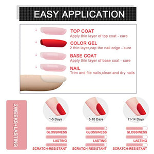 Elite99 Base e Top Coat Semipermanente con Primer e Top Coat Opaco per Smalti Semipermanenti in Gel UV LED