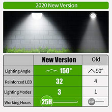 Carica l&#39;immagine nel visualizzatore di Gallery, Claoner 32 LED Luci Solari Esterno, Lampade Giardino Impermeable IP65...