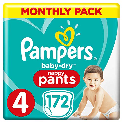 Pampers pannolini, misura 4, 172 9 – 15 kg, risparmio confezione... - Ilgrandebazar