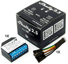 Carica l&#39;immagine nel visualizzatore di Gallery, KIt Shelly 2.5 Wireless Dual relè Interruttore Intelligente domotica, Amazon... - Ilgrandebazar