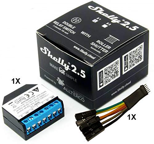KIt Shelly 2.5 Wireless Dual relè Interruttore Intelligente domotica, Amazon... - Ilgrandebazar
