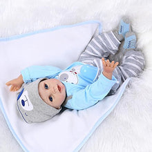 Carica l&#39;immagine nel visualizzatore di Gallery, ZIYIUI 22 Pollici 55 Centimetri Reborn Bambino Bambola Realistico Bambole...