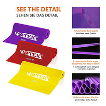 Carica l&#39;immagine nel visualizzatore di Gallery, WOTEK Bande Elastiche Fitness-Elastici Fitness con 3 Livelli di colorful