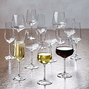 Villeroy & Boch Ovid Flûte, 250 ml, Cristallo, Trasparente, Set di 4 - Ilgrandebazar